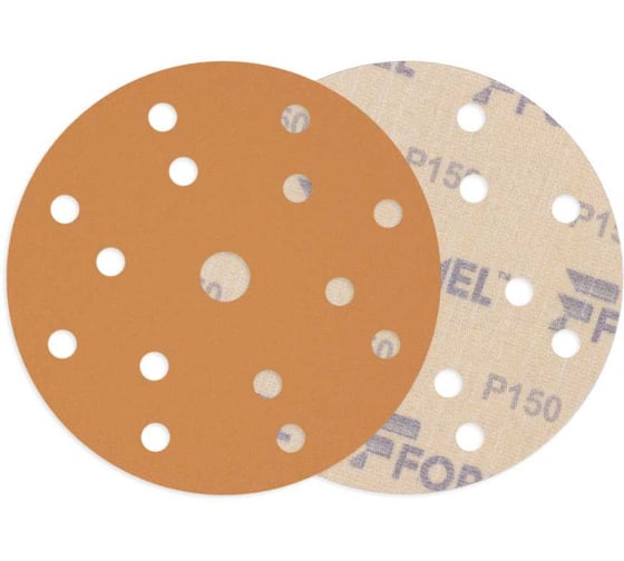 Диск DIAMOND PLUS 150 мм, 15 отверстий, P 150, 100 шт Formel 23561023150 1