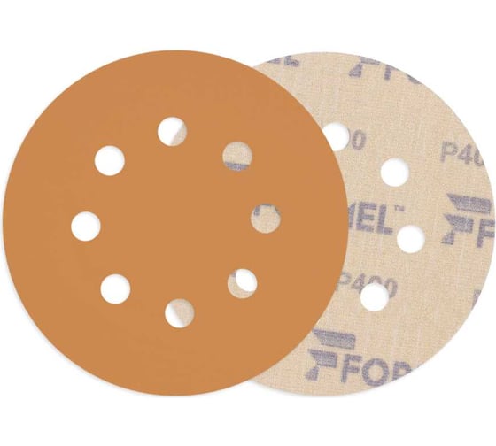 Диск DIAMOND PLUS 125 мм, 8 отверстий, P 400, 100 шт Formel 23551023400 1