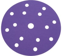 Диск CERAMIC PLUS 150 мм, 15 отверстий, Р 220, 50 шт Formel 93823150220