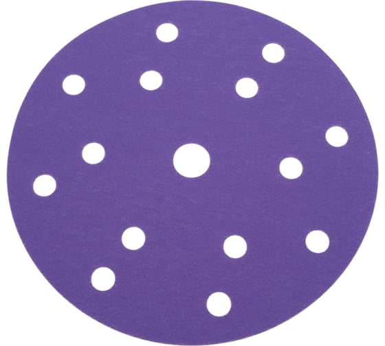 Диск CERAMIC PLUS 150 мм, 15 отверстий, Р 220, 50 шт Formel 93823150220 1
