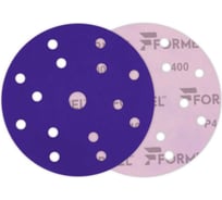 Диск CERAMIC PLUS 150 мм, 15 отверстий, Р 400, 50 шт Formel 93823150400