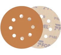 Диск DIAMOND PLUS 125 мм, 8 отверстий, P 180, 100 шт Formel 23551023180