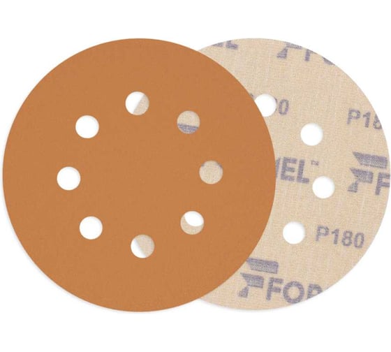 Диск DIAMOND PLUS 125 мм, 8 отверстий, P 180, 100 шт Formel 23551023180 1