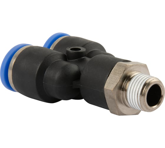 Фитинг цанговый Y-образный с наружной резьбой R3/8", 5 шт Harrison HRS-PWT803/5 1
