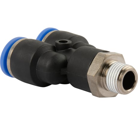 Фитинг цанговый Y-образный с наружной резьбой R1/4", 5 шт Harrison HRS-PWT1202/5