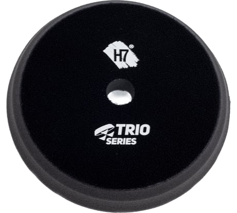 Круг полировальный поролоновый 180x25 мм, Trio Shine Protect мягкий, черный H7 242074