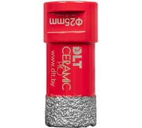 Коронка алмазная по керамограниту CERAMIC PRO, 25 мм DLT 0691