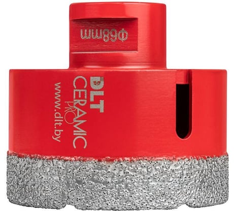 Коронка алмазная по керамограниту CERAMIC PRO, 68 мм DLT 0502