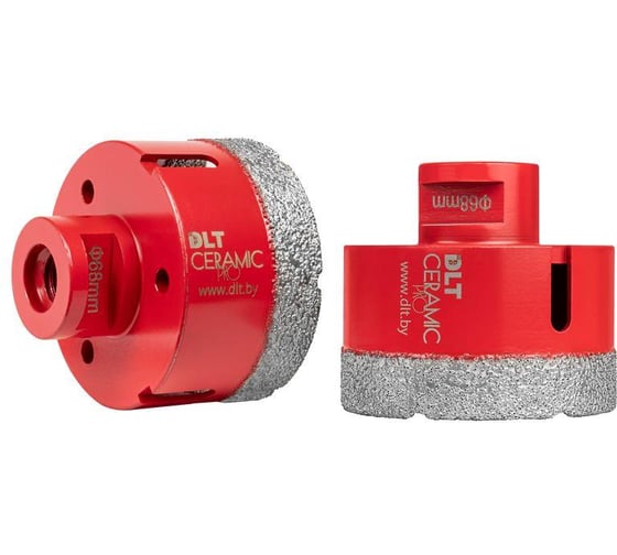 Коронка алмазная по керамограниту CERAMIC PRO, 68 мм DLT 0502