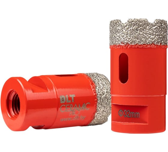 Коронка алмазная по керамограниту CERAMIC PRO, 32 мм DLT 0494