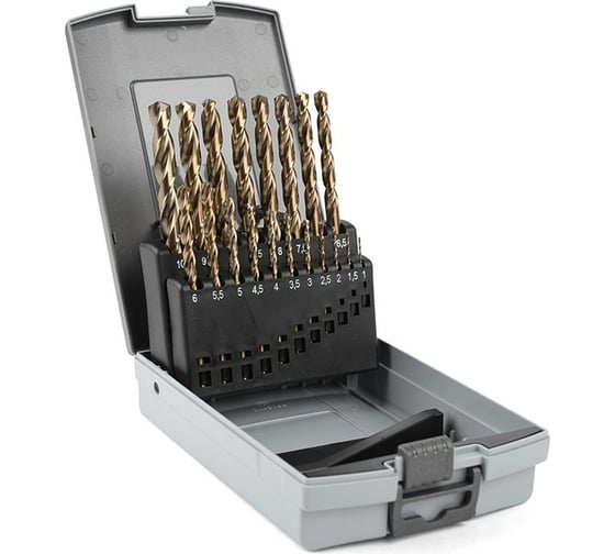 Набор сверл кобальтосодержащих 19 шт Kamasa Tools K 10932