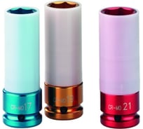 Набор головок ударных SKSL-Set Alu (3 шт; 1/2", 17-21 мм) Schneider Airsystems DGKD322294