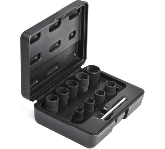 Набор ударных головок-экстракторов (9 шт; 3/8") Kamasa Tools K 146
