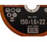 Отрезной круг ROXTOP UNI CUT 150x1.6x22 мм, Т41, нерж. сталь, металл, 25 шт RoxelPro 105355 4
