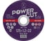 Отрезной круг ROXPRO POWER CUT 125x1.2x22 мм, Т41, нерж. сталь, металл, 50 шт RoxelPro 105144 1