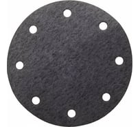 Круг шлифовальный универсальный, водостойкий, с покрытием стеарата цинка, на липучке, 8 отверстий, P80, 125 мм, 5 шт Uragan 907-44112-080-05
