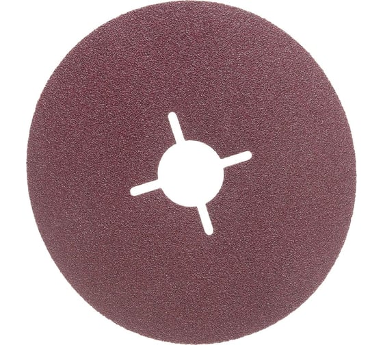 Круг шлифовальный универсальный, фибровый, для УШМ, P60, 150x22 мм, 5 шт Uragan 907-47003-060-05 1