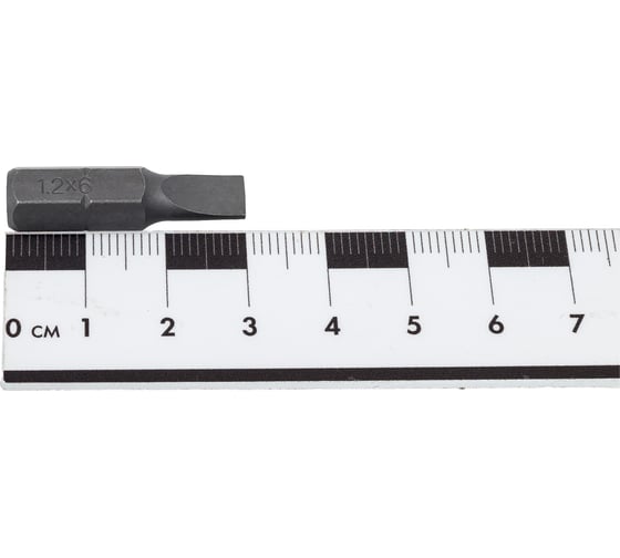 Бита шлицевая SL 6x1.2, L=30 мм, 5/16" TOPTUL FSAA1006