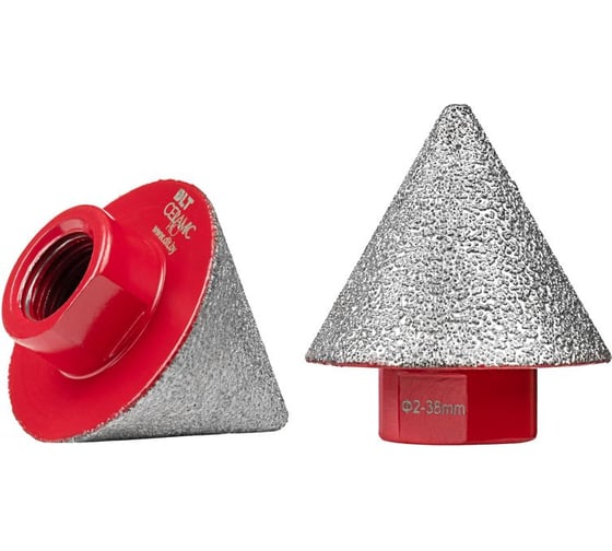 Фреза алмазная конусная CERAMIC CONE PRO 2-38 мм DLT 0512