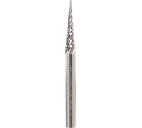 Бор-фреза твердосплавная форма M(SKM) 3.0x12x38 мм, S=3 мм, HM H-Tools 116051HT