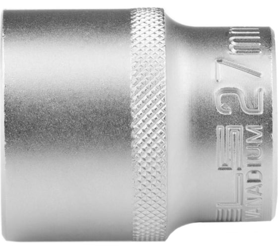 Головка торцевая 12-гранная (27 мм; 1/2"; CrV) STELS 1392755
