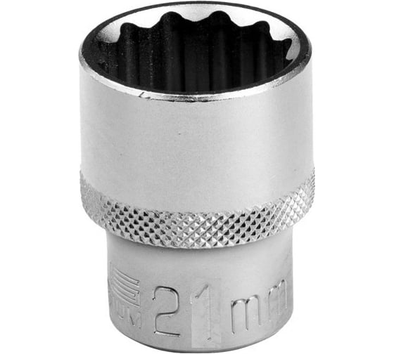 Головка торцевая 12-гранная (21 мм; 1/2"; CrV) STELS 1392155 1