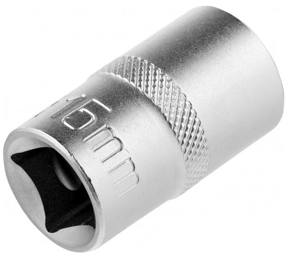 Головка торцевая 12-гранная (16 мм; 1/2"; CrV) STELS 1391655