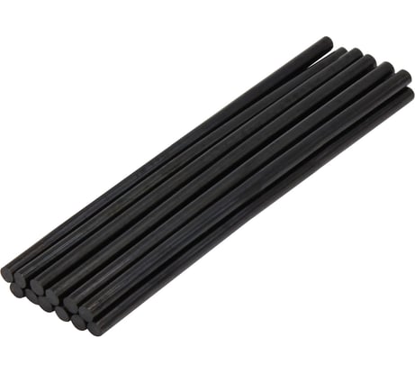 Стержни клеевые черные 7.2x200 мм, 12 шт Kubis 01-06-0723