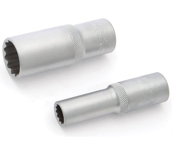 Головка длинная 12-гранная 19 мм, 1/2"DR Дело Техники 622219