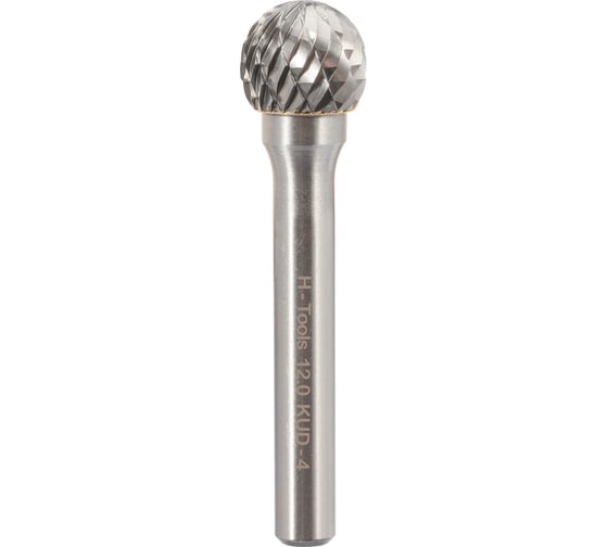 Бор-фреза твердосплавная форма D(KUD) 12.0x11x51 мм, S=6 мм H-Tools HM 116044HT 1