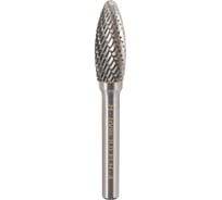 Бор-фреза твердосплавная форма H(FLH) 8.0x20x60 мм, S=6 мм H-Tools HM 116218HT
