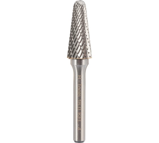 Бор-фреза твердосплавная форма L(KEL) 16.0x30x70 мм, S=6 мм H-Tools HM 116237HT 1