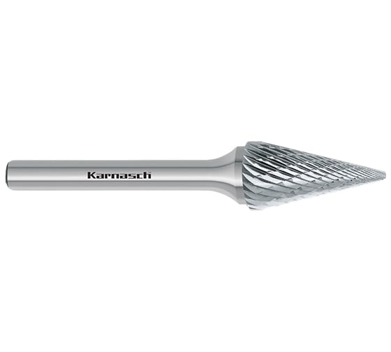 Борфреза твердосплавная форма M конус (10х20х6х65 мм) Karnasch 11.3091-040 1