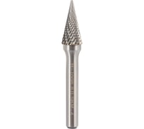 Бор-фреза твердосплавная форма M(SKM) 8.0x20x60 мм, S=6 мм H-Tools HM 116036HT