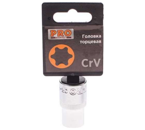 Головка звездочка 1/4 DR", Е8 PRO STARTUL PRO-54208 1