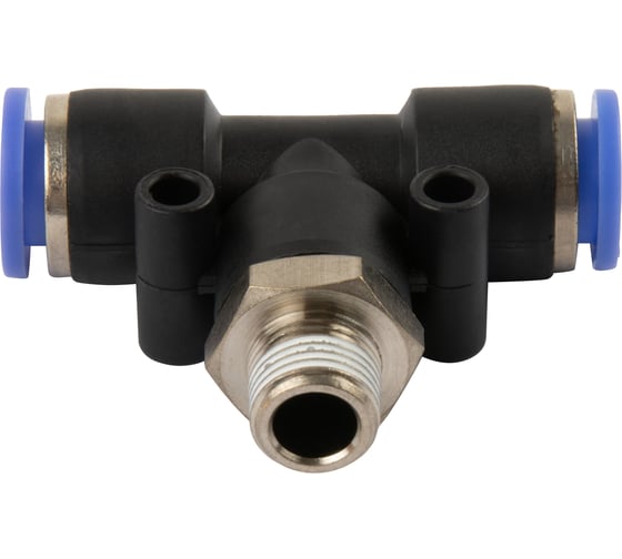 Фитинг цанговый Т-образный с наружной резьбой R1/4", 5 шт Harrison HRS-PT802/5