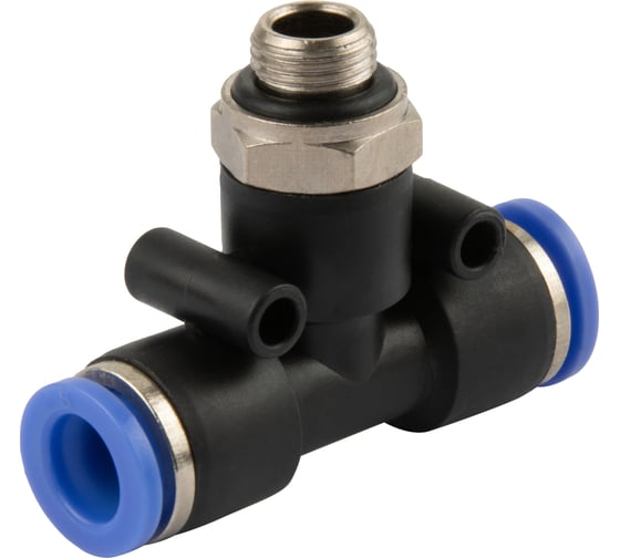 Фитинг цанговый Т-образный с наружной резьбой G1/8", 5 шт Harrison HRS-PT4G01/5