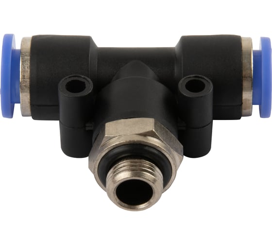 Фитинг цанговый Т-образный с наружной резьбой G1/8", 5 шт Harrison HRS-PT10G01/5