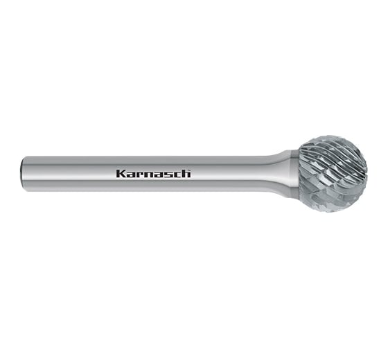 Борфреза твердосплавная форма D сфера (12х11х8х56 мм) Karnasch 11.3031-085 1