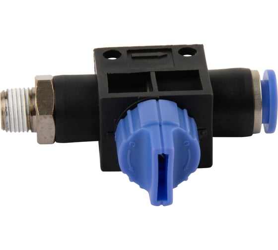 Фитинг цанговый с краном прямой с наружной резьбой R1/2" Harrison HRS-HVSF1004