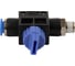 Фитинг цанговый с краном прямой с наружной резьбой R1/2" Harrison HRS-HVSF1004 4
