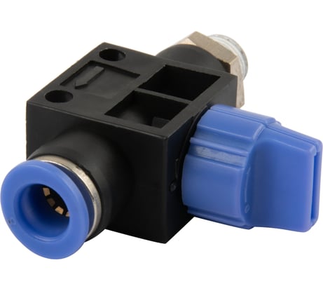 Фитинг цанговый с краном прямой с наружной резьбой R3/8" Harrison HRS-HVSF1203