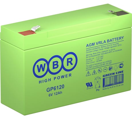 Аккумулятор для ИБП WBR GP6120WBR