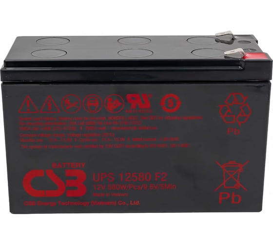 Аккумулятор для ИБП CSB UPS12580 F2 УТ-00000161