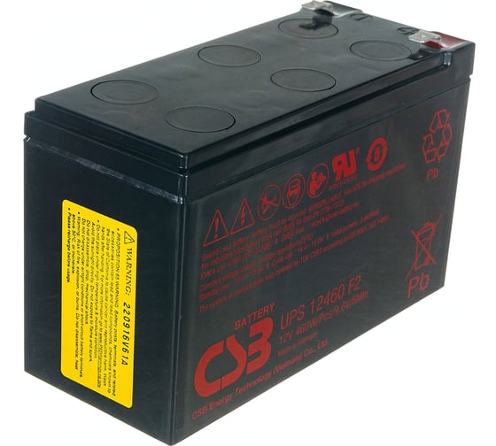 Аккумулятор для ИБП CSB UPS12460 F2 УТ-00000160