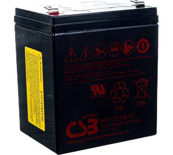 Аккумулятор для ИБП CSB HR1221W F2 УТ-00000113