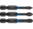 Биты ударные Graphite PZ1/2/3 x 50 мм 1/4" S2 3 шт. 56H542 1