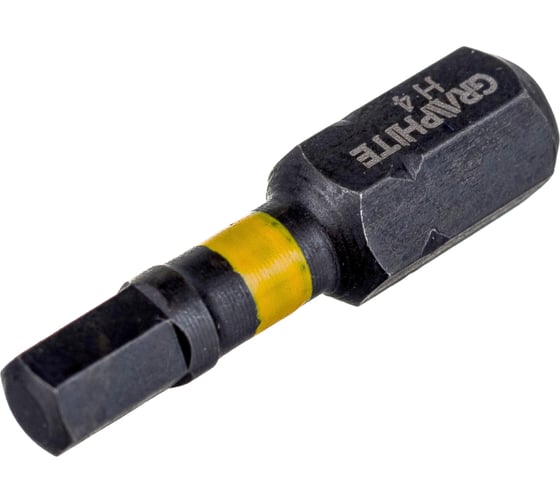 Биты ударные Graphite HEX 4 x 25 мм 1/4" S2 2 шт. 56H507