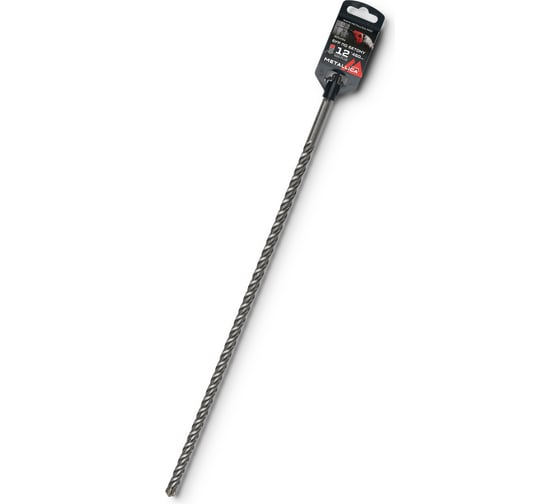 Бур по бетону SDS-plus 12x460/400 мм, Х-напайка, 4 спирали METALLICA Ultra 905494 1