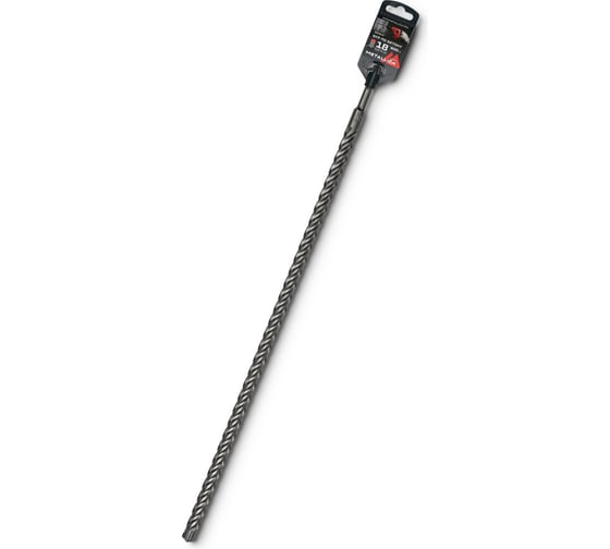 Бур по бетону SDS-plus 18x600/550 мм, Х-напайка, 4 спирали METALLICA Ultra 905647